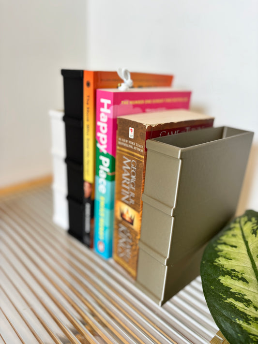 Book-Shaped Bookend Planter