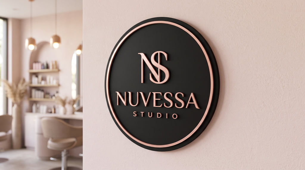 Custom Business Logo Sign – Personalised 3D Wall Plaque