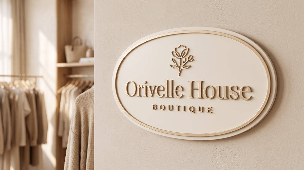 Custom Business Logo Sign – Personalised 3D Wall Plaque
