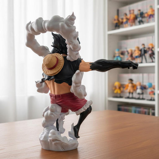 Luffy Snakeman Figure – Gear 4 One Piece, Multicolour 3D Print