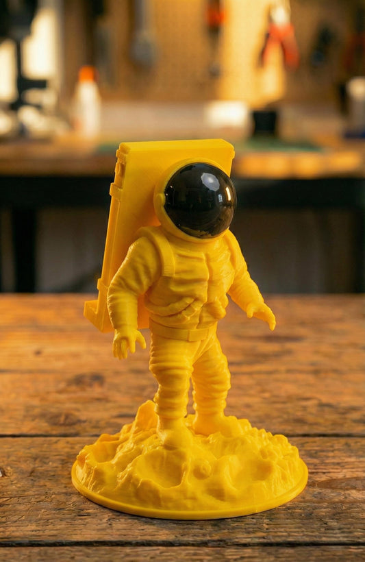 Personalized  Astronaut Phone Stand - Select from Colour Options: Green, Red, Blue & More!