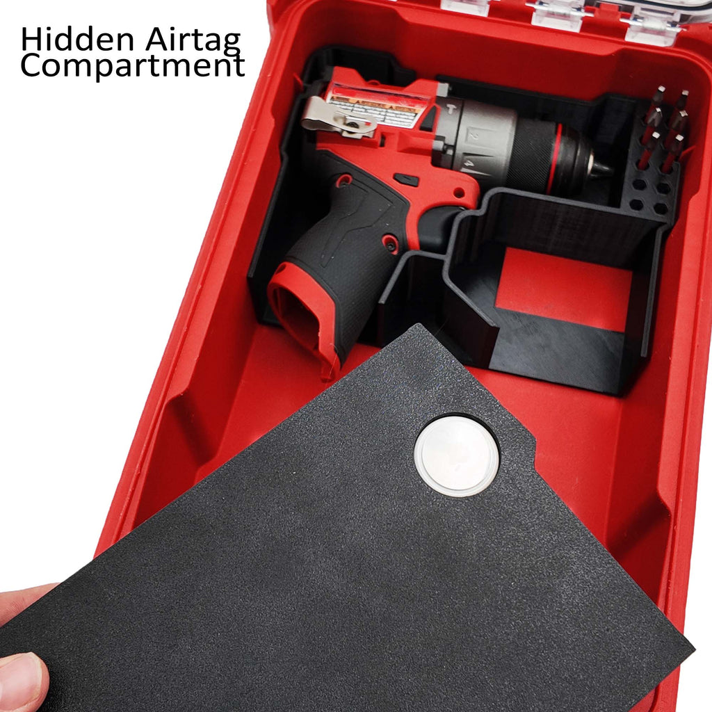 Milwaukee M12 Fuel Drill Driver Organiser | Compact Packout Insert