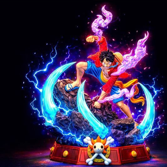 Monkey D. Luffy Statue – Large 3D Printed One Piece Fan Art