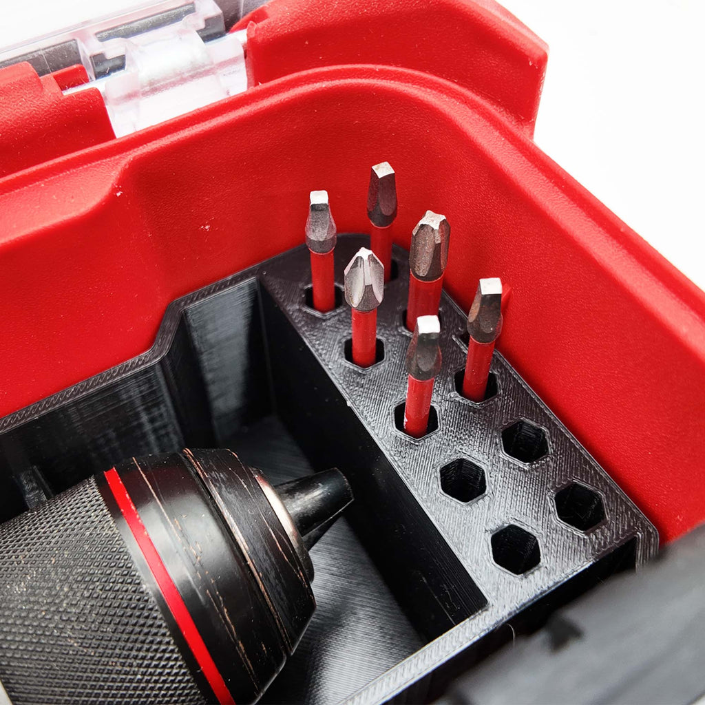 Milwaukee M12 Fuel Drill Driver Organiser | Compact Packout Insert