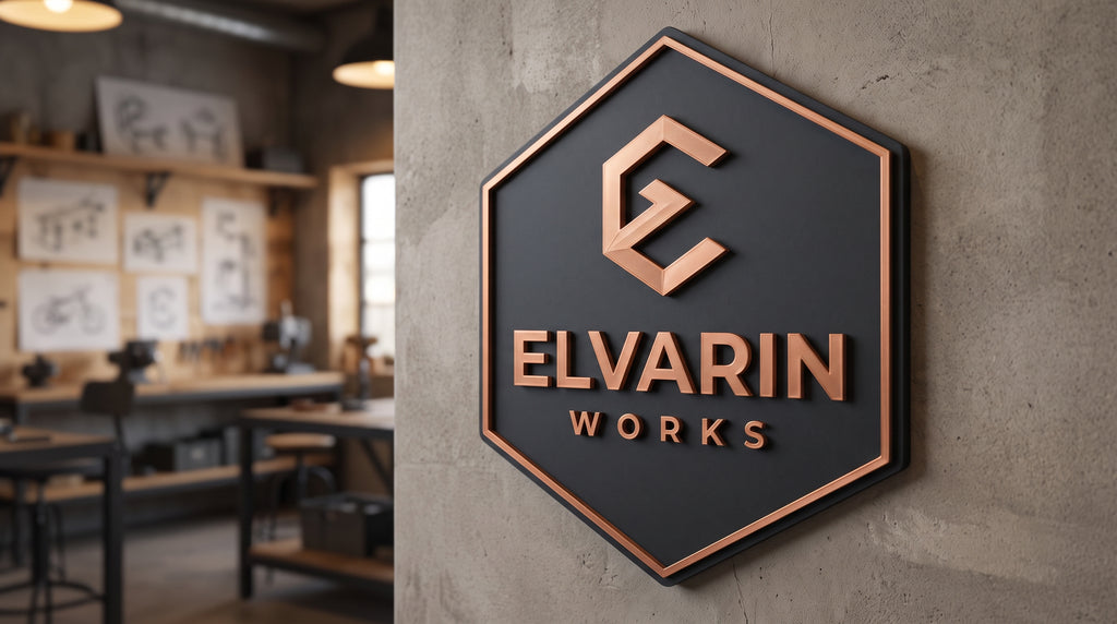 Custom Business Logo Sign – Personalised 3D Wall Plaque
