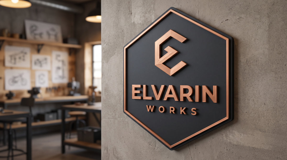 Custom Business Logo Sign – Personalised 3D Wall Plaque