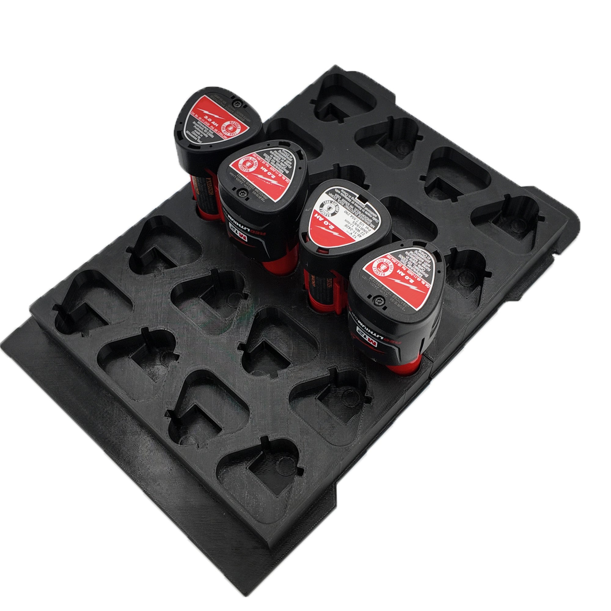 Milwaukee M12 Small Battery Organiser for Compact Packout