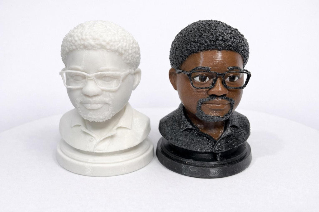 Custom 3D Printed Bust from Your Photo - Colour