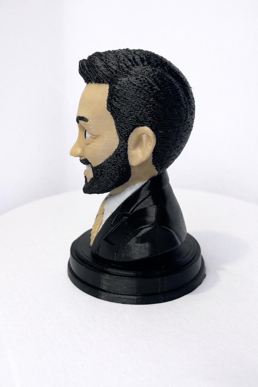 Custom 3D Printed Bust from Your Photo - Colour