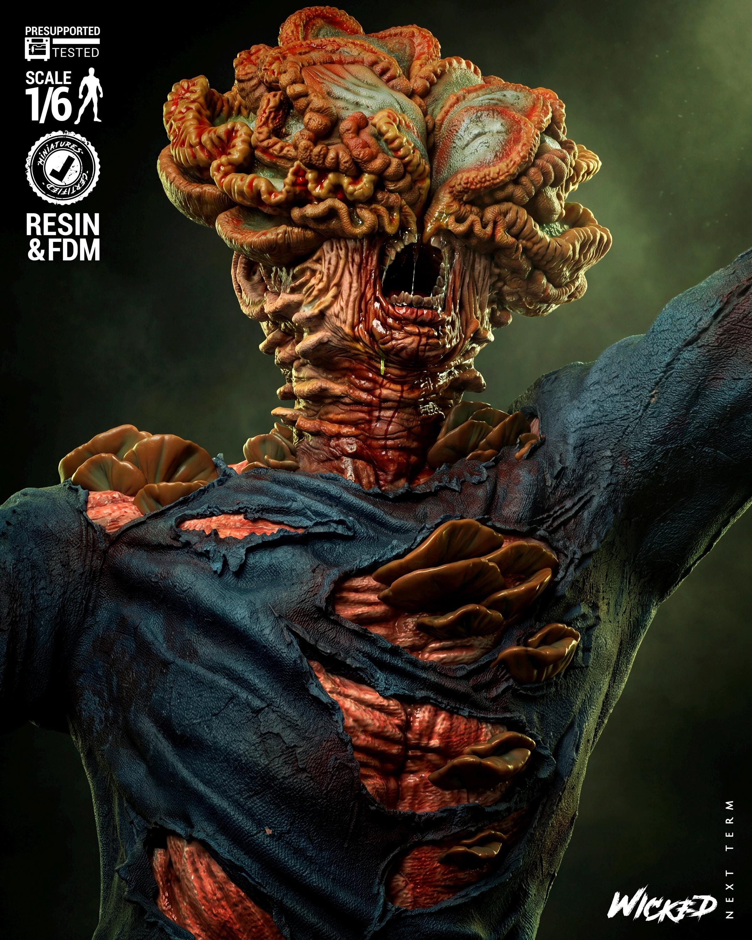 Joel Inspired  unpainted 3D Print Sculpture | 1/6 Scale Survivor Fan Art Model Kit