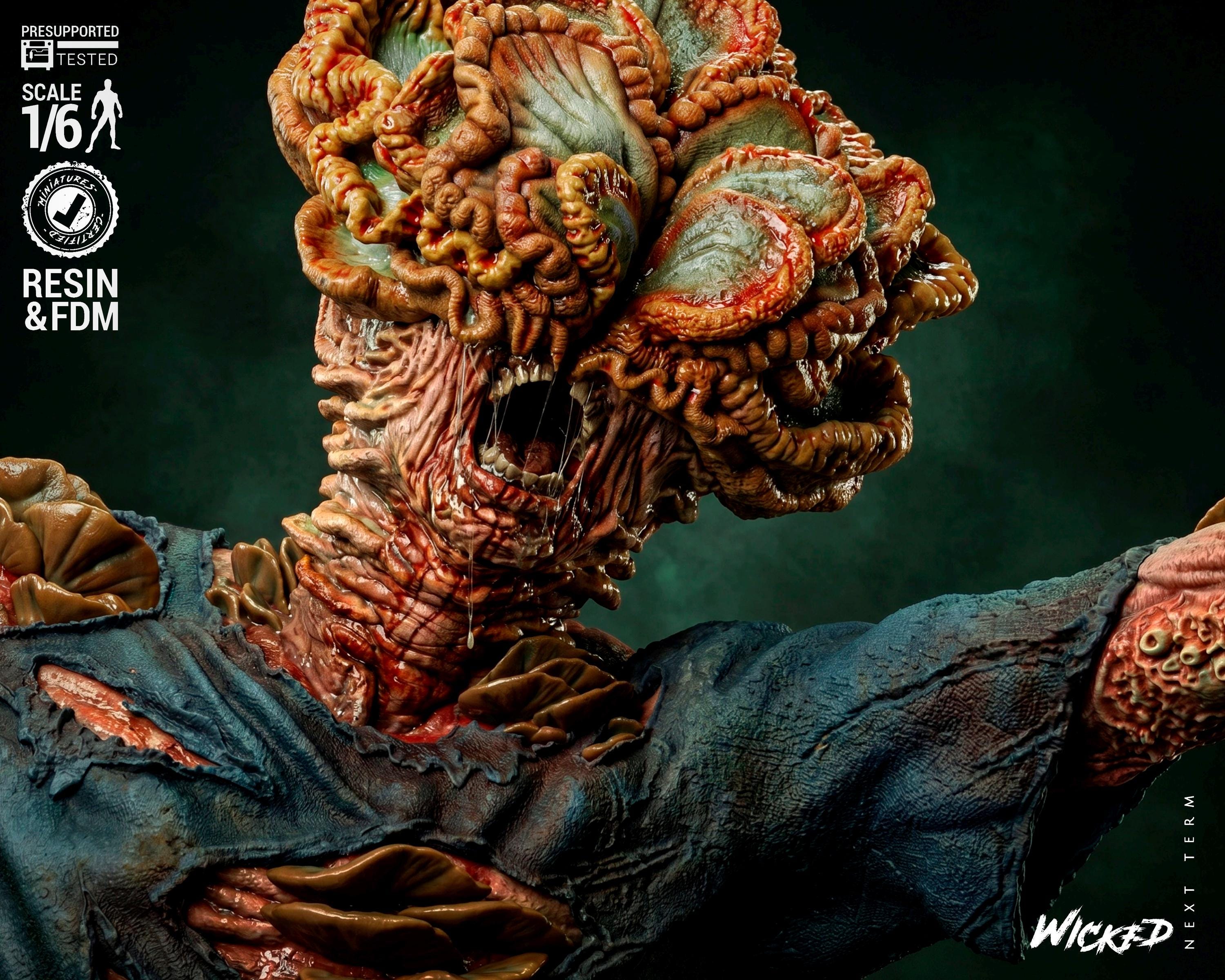 Joel Inspired  unpainted 3D Print Sculpture | 1/6 Scale Survivor Fan Art Model Kit