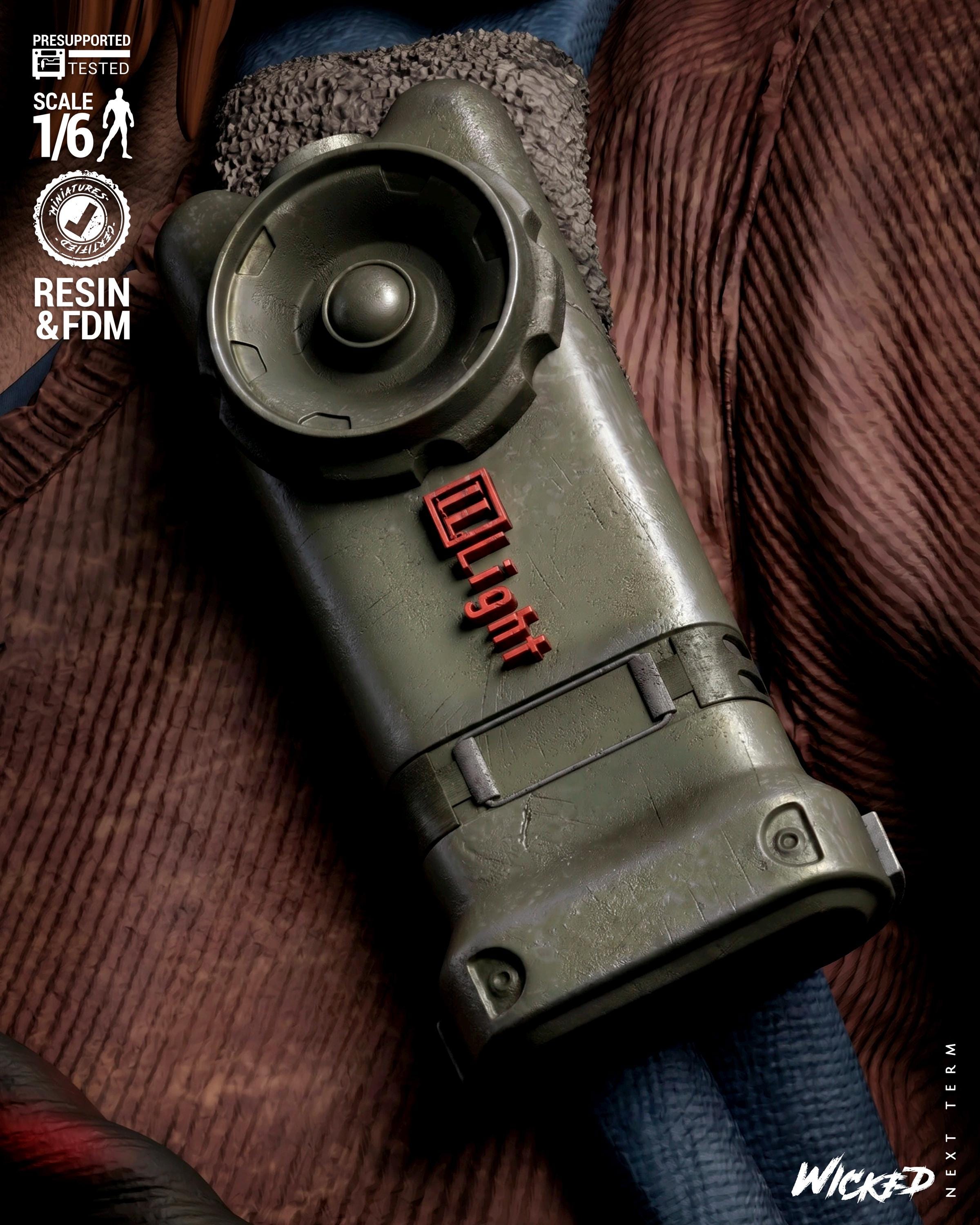 Ellie Inspired 3D Printed Sculpture | 1/6 Scale Fan Art Model Kit (Unpainted)