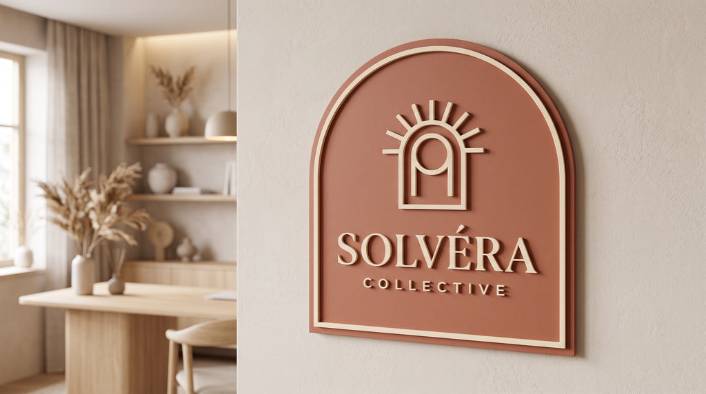 Custom Business Logo Sign – Personalised 3D Wall Plaque