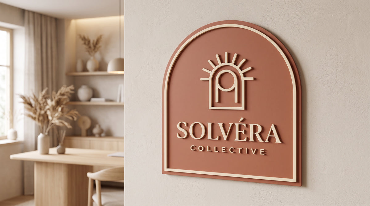 Custom Business Logo Sign – Personalised 3D Wall Plaque
